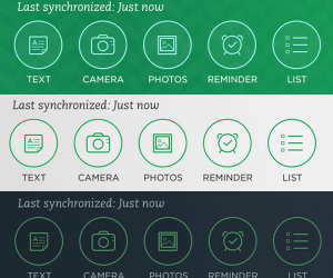 Клиент Evernote 7.3.0 для iOS дает возможность настраивать домашний экран