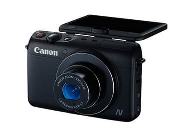 Появились изображения камер Canon PowerShot N100 и PowerShot SX600HS