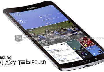 В Сети появилось изображение устройства Samsung Galaxy Tab Round