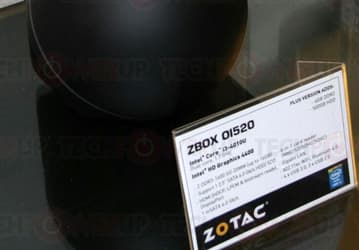 Мини-ПК Zotac Zbox O1520 имеет форму сферы