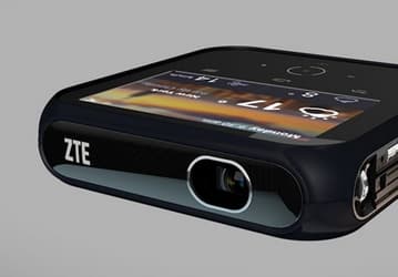 ZTE Projector Hotspot — проектор, планшет и точка доступа