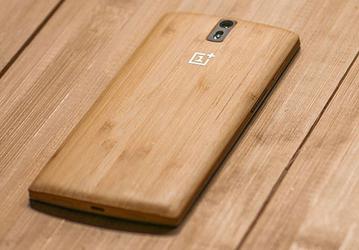 За $49 смартфон OnePlus One скоро можно будет обшить бамбуком