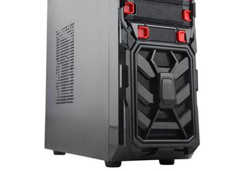 Корпус для ПК Huntkey Spider рассчитан на системные платы типоразмера ATX и нижнее расположение БП