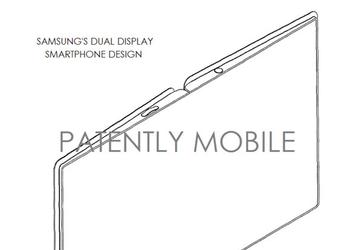Компания Samsung получила патент на смартфон со складным экраном