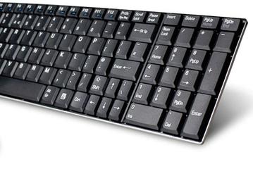 В комплект Adesso SlimTouch 1200 вошла клавиатура с корпусом из нержавеющей стали и мышь