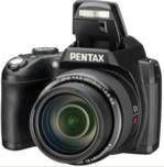 Камера Pentax XG-1 оснащена электронным видоискателем и объективом с 52-кратным зумом