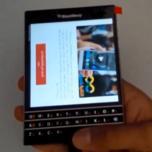 Смартфон BlackBerry Passport с квадратным экраном снова стал героем видеоролика