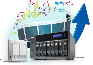 Представлена серия домашних хранилищ QNAP Turbo NAS TS-x51