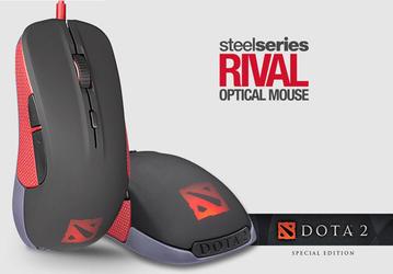 Игровая мышь SteelSeries Rival Dota 2 Edition оценена в $70