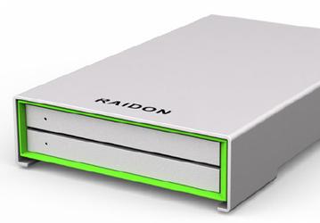 Raidon GR2660-B3 — шасси для внешнего двухдискового массива RAID с интерфейсом USB 3.0