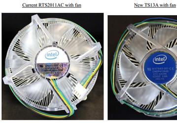 Intel рассекретила процессорный охладитель TS13A для CPU Haswell-E и Haswell-EP