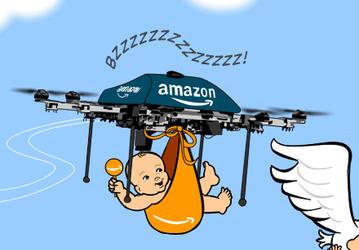 Amazon просит FAA разрешить испытания беспилотных дронов за пределами лаборатории