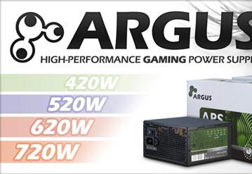 В серию Inter-Tech Argus вошли блоки питания мощностью 420, 520, 620 и 720 Вт