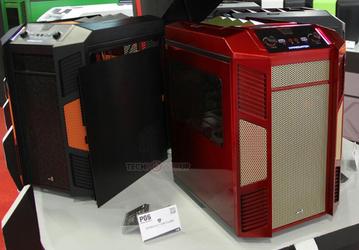 Материнская плата в корпусе Aerocool Xpredator Cube устанавливается горизонтально