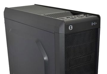 В корпусе для ПК SilentiumPC Gladius M30 Pure Black помещаются 3D-карты длиной до 400 мм