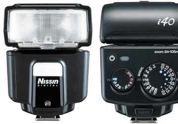 Миниатюрная вспышка Nissin i40 выпущена в варианте для камер системы Four Thirds