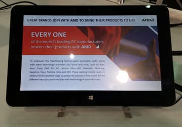 Xolo показала 10-дюймовый планшет с ОС Windows 8 на гибридном процессоре AMD A4-1200