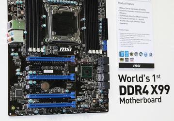 MSI показала прототип материнской платы для процессоров Intel Haswell-E