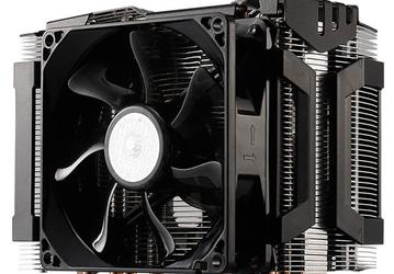 В процессорном охладителе Cooler Master Hyper D92 башенного типа используются два вентилятора