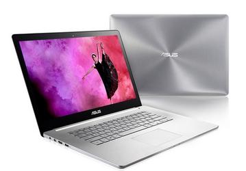 Asus представила ноутбук Zenbook NX500 с дисплеем Ultra HD