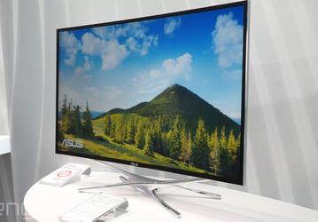 Asus изгибает экран 32-дюймового монитора WQHD