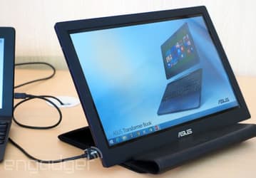 Asus показала сенсорный монитор, подключаемый посредством USB 3.0