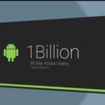 По подсчетам Google, число активных устройств с ОС Android достигло миллиарда