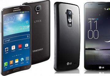 Компаниям Samsung и LG приписывают намерение в следующем полугодии выпустить смартфоны с гибкими экранами 