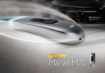 Флэшка SP/Silicon Power Marvel M70 с интерфейсом USB 3.0 развивает скорость чтения до 240 МБ/с