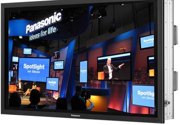 Дисплей Panasonic TH-55FLV70 с рамками шириной 3,5 мм предназначен для видеостен