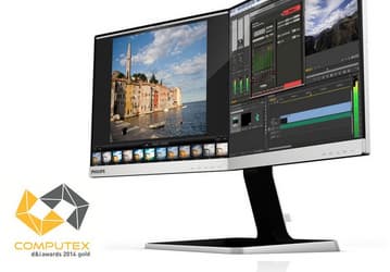 Ломая мониторы — Philips представила монитор Two-in-One (19DP6QJNS), содержащий две 19-дюймовые панели