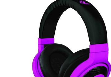В серию Razer Neon Kraken вошли наушники шести ярких цветов