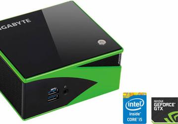 Базовый комплект Gigabyte Brix Gaming предназначен для сборки игрового мини-ПК