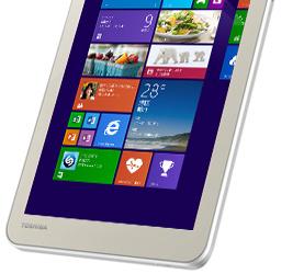 В планшетах Toshiba dynabook Tab S50 и Tab S38 используется процессор Intel Atom Z3735F