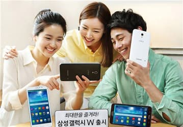Семидюймовый смартфон Samsung Galaxy W представлен в Корее