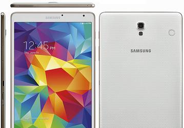 Опубликованы изображения планшета Samsung Galaxy Tab S 8.4