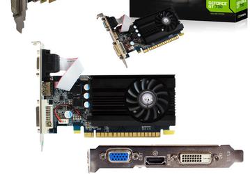 Графический процессор 3D-карты KFA2 GeForce GT 730 EX OC разогнан производителем