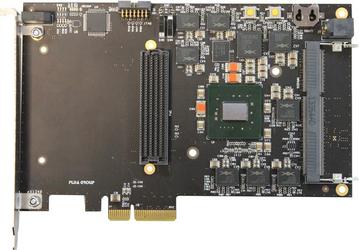 Основой адаптера CoaXpress в виде карты расширения XpressK7 для шины PCIe служит FPGA Xilinx Kintex-7