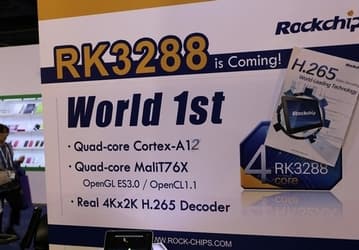 Однокристальная платформа RockChip RK3288 с процессорными ядрами Cortex-A17 может увидеть свет уже в апреле