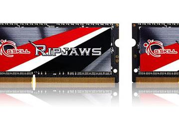 Модули памяти SO-DIMM DDR3L-2133 в наборе G.Skill Ripjaws суммарным объемом 16 ГБ работают с задержками 11-11-11-31