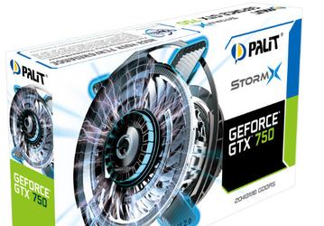 Palit удваивает объем памяти 3D-карты GeForce GTX 750 StormX