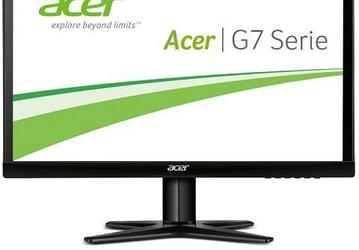 Acer вывела на европейский рынок мониторы серии G7 на базе ЖК-панелей IPS