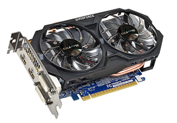 Графический процессор новой видеокарты Gigabyte GeForce GTX 750 Ti работает на частоте 1215 МГц