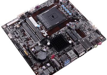 Материнская плата ECS A78F2-TI типоразмера Thin Mini-ITX совместима с APU AMD серий А и Е