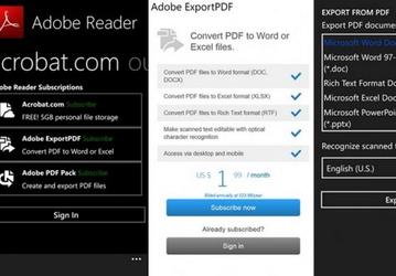 Новая версия Adobe Reader 10.4 для Windows Phone