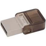 Флэш-накопитель Kingston DataTraveler microDuo оснащен двумя разъемами USB