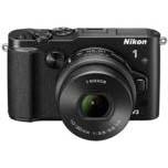 Представлена беззеркальная камера Nikon 1 V3 с поворотным экраном, рассчитанная на карты памяти microSD