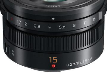 Представлен объектив Panasonic Leica DG Summilux 15mm F1.7 ASPH для камер системы Micro Four Thirds