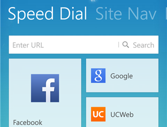 UC Browser 3.5.0.410 для Windows Phone —  новая версия китайского мобильного браузера