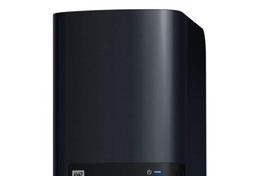 Персональное облачное хранилище WD My Cloud EX2 располагает двумя отсеками для накопителей